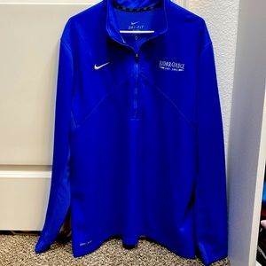 Luther College Mens XL Nike Dri-Fit Zippered pullover